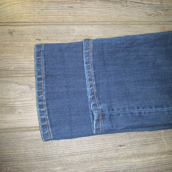 Liverpool The Girlfriend Jeans Women Size 6/28 Dark Blue Msre 30.5x28 - Picture 12 of 13